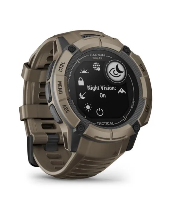 Garmin Instinct 2X Solar - taktická edícia Coyote Tan