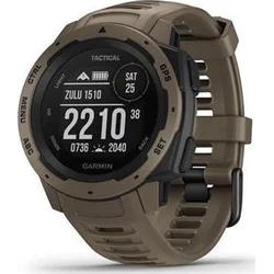 Garmin Instinct Tactical Coyote Tan Optic 010-02064-71 Robustní chytré GPS hodinky kompatibilní s přístroji pro noční vidění, s duálním formátem souřadnic a funkcí Jumpmaster. -…