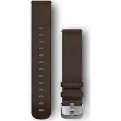 Garmin Řemínek Quick Release 20mm, kožený bílý, zlatá přezka 010-12924-28 - Wearables
