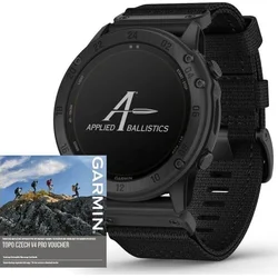 Garmin Tactix Delta PRO Solar Sapphire, Ballistics Edition 010-02357-93 Taktické GPS hodinky se solárním nabíjením, safírovým sklem a nylonovým řemínkem. - Wearables