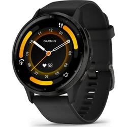 Garmin Venu 3, bridlicová/čierna, silikónový remienok