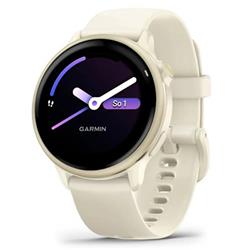 Garmin vivoactive 6 Lunar Gold / řemínek Bone