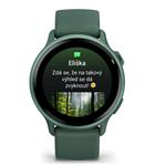 Garmin vivoactive 6 Metallic Jasper Green / řemínek Jasper Green