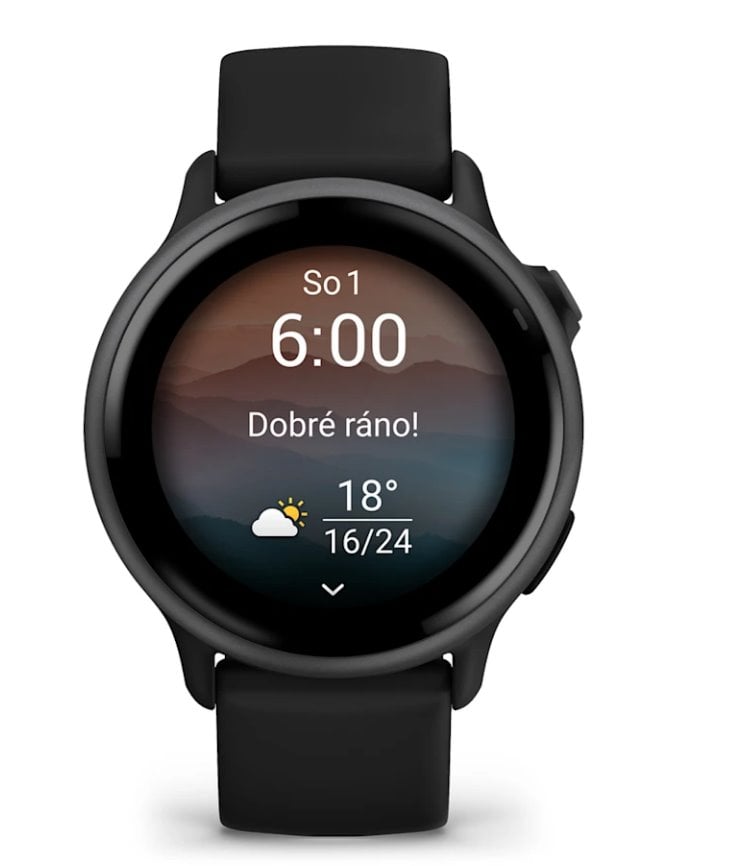 Garmin vivoactive 6 Slate / řemínek Black