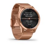 Garmin vivomove Luxe 18K RoseGold s rose gold milanese pásikom 010-02241-24