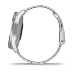 Garmin vivomove Luxe Silver so strieborným milanese pásikom 010-02241-23