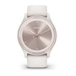 Garmin vívomove Sport,Peach Gold/White, silikonový řemínek