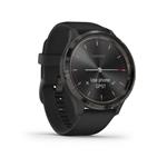 Garmin vivomove3 Sport, bridlicový/čierny remienok