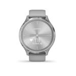 Garmin vivomove3 Sport, strieborný/šedý remienok