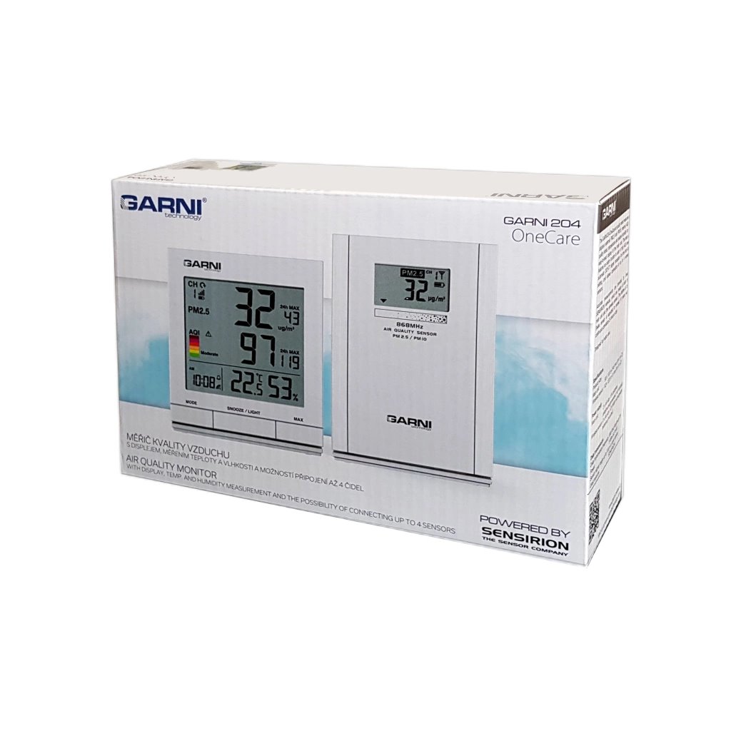 GARNI 204 OneCare Měřič kvality vzduchu