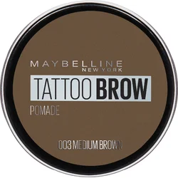 Gélová pomáda na obočie Maybelline Tattoo 03 Medium Brown 4g