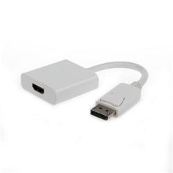 Gembird adaptér DisplayPort na HDMI (F), bílá