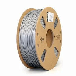 Gembird filament ABS 1.75mm 1kg, strieborná 3DP-ABS1.75-01-S