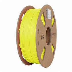 Gembird filament PLA 1.75mm 1kg, fluorescentní žlutá