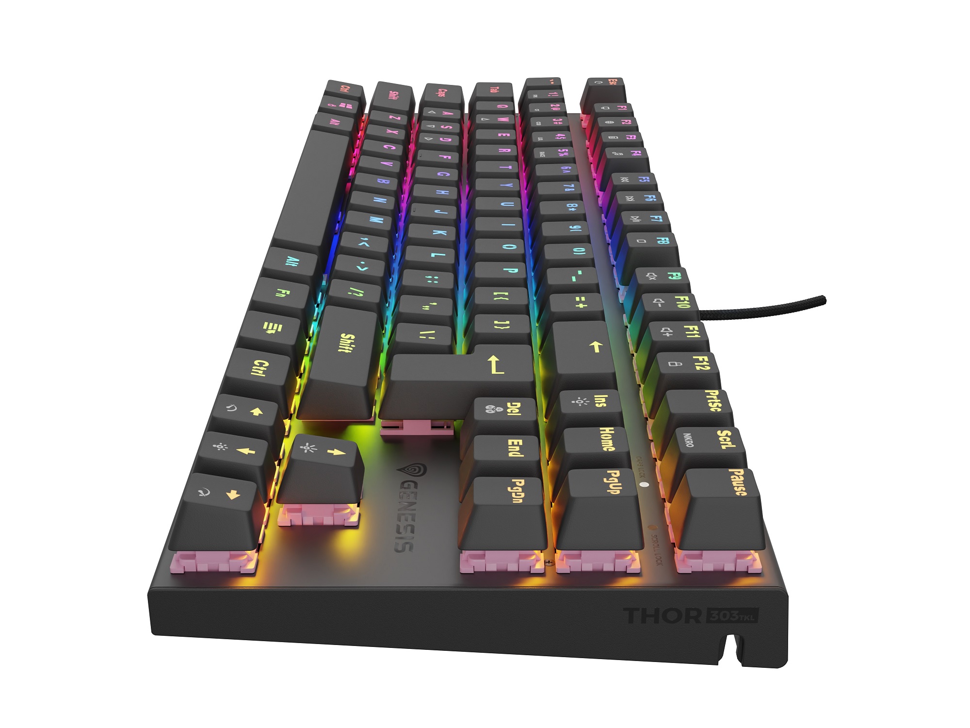 Genesis Thor 303 TKL, černá, US
