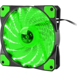 GENESIS ventilátor Hydrion 120, zelené LED, 120mm NGF-1168