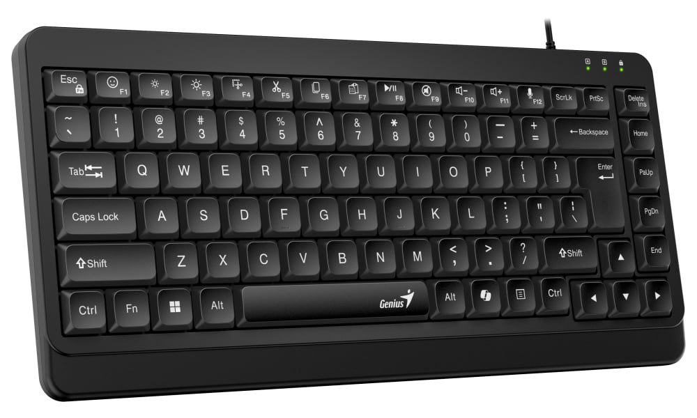 GENIUS LuxeMate 109/ Drátová/ USB/ Copilot/ černá/ CZ+SK layout