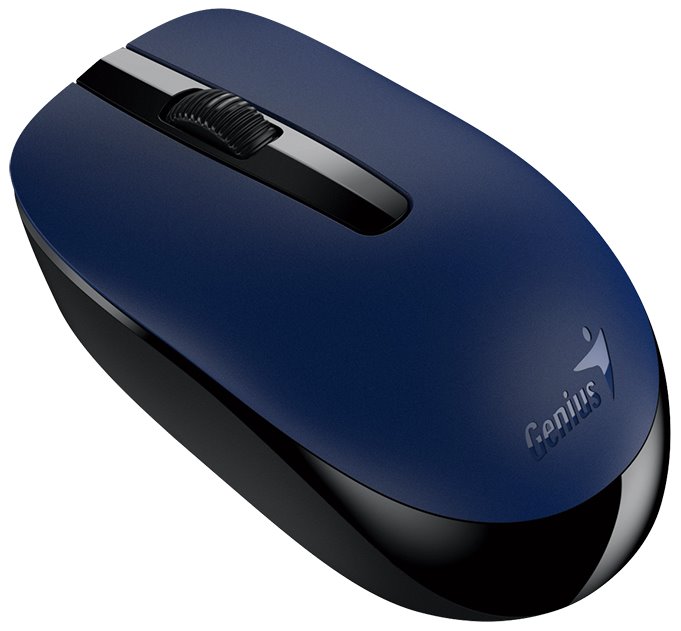 Genius NX-7007, čierna a modrá