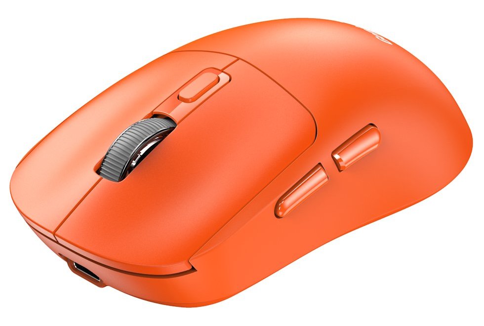 GENIUS NX-8260S BT Orange/ 2400 dpi/ bezdrôtová/ duálna technológia BT + 2,4 GHz/ tichá/ rýchle nabíjanie/ ultralahká/ Copilot/ oranžová