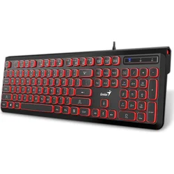 GENIUS Slimstar 260/ káblové pripojenie/ USB/ čierne/ CZ SK rozloženie