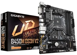 GIGABYTE B450M DS3H V2 - Základní desky