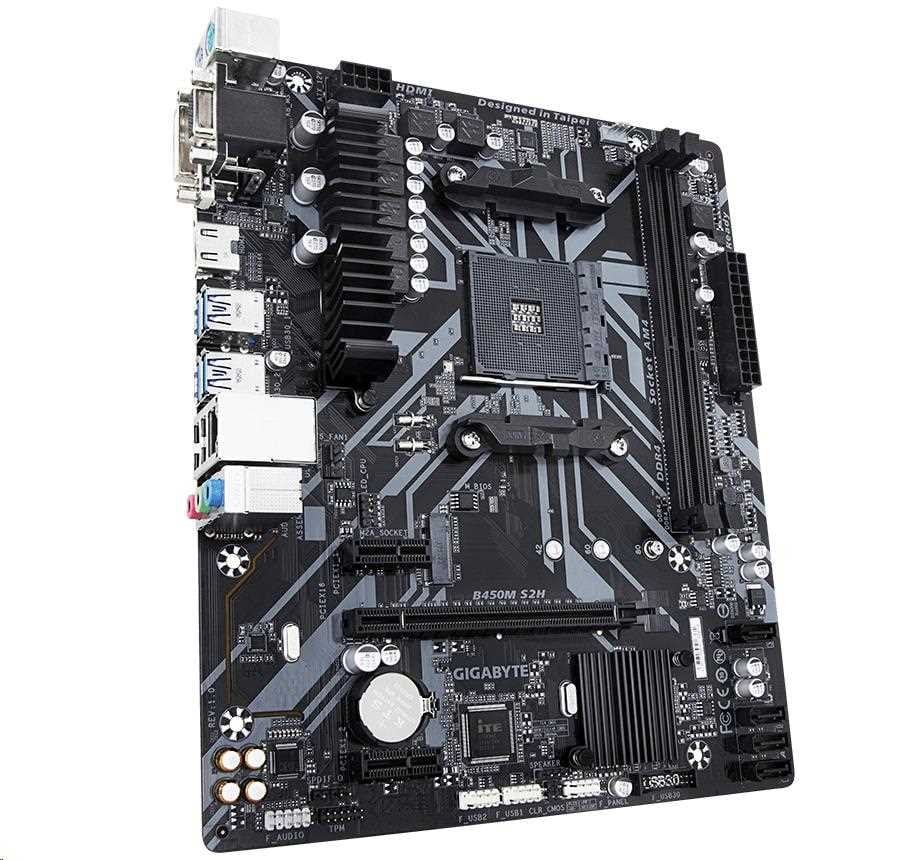 Gigabyte b450m s2h не запускается биос