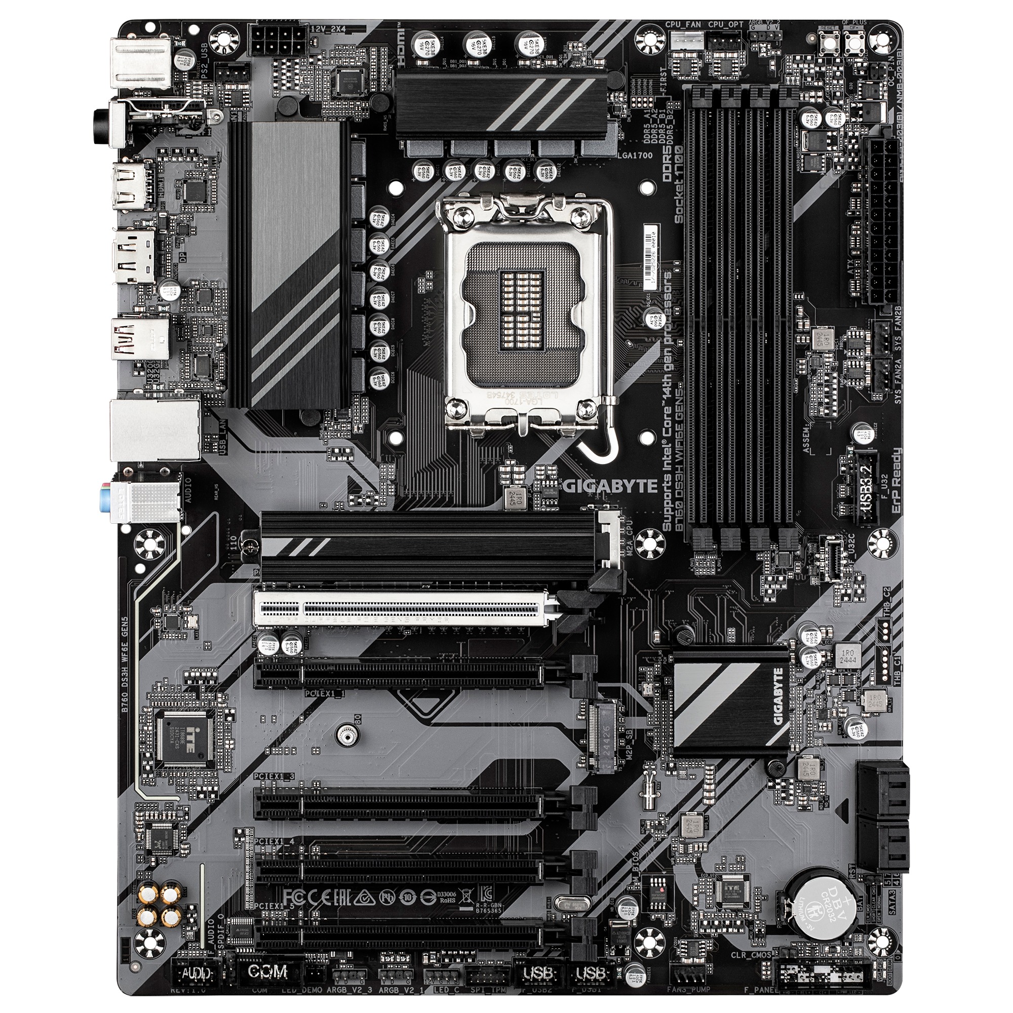 GIGABYTE B760 DS3H WIFI6E GEN5