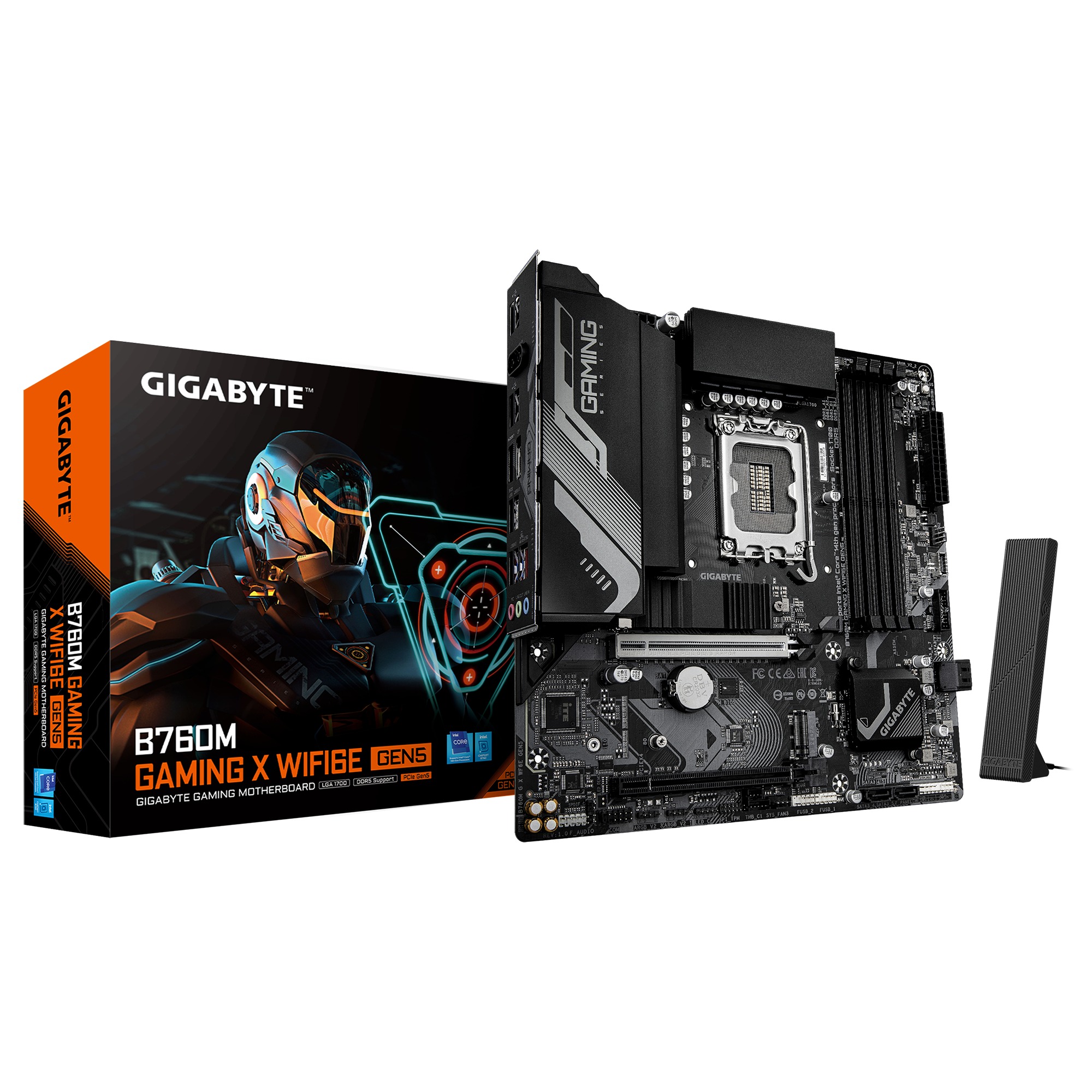 GIGABYTE B760M GAMING X WIFI6E GEN5