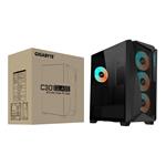 GIGABYTE C301 GLASS, Černá