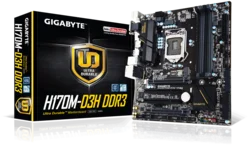 GIGABYTE GA-H170M-D3H DDR3