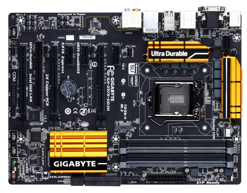 Gigabyte ga z97x ud3h bk обзор