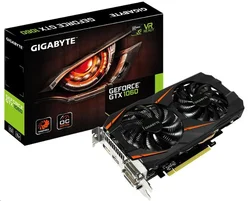 GIGABYTE GeForce GTX 1060 GV-N1060WF2OC-3GD