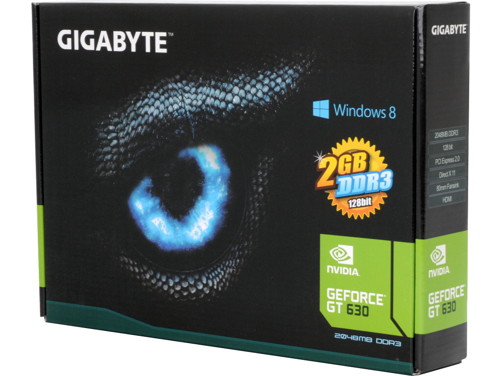 Gigabyte gv n630 2gi нет изображения