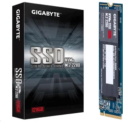 GIGABYTE NVMe SSD 128GB GP-GSM2NE3128GNTD - Pevné disky SSD