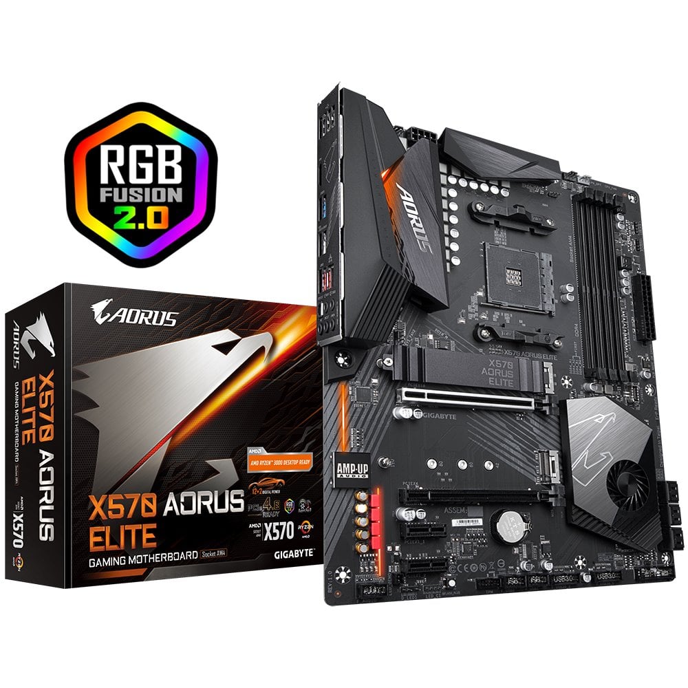 Gigabyte aorus x570 elite не запускается