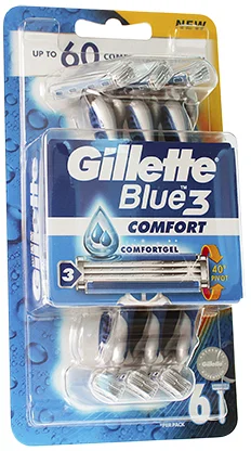 Gillette Blue3 Comfort jednorázová holítka