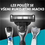 Gillette Mach3 Charcoal NH 5ks