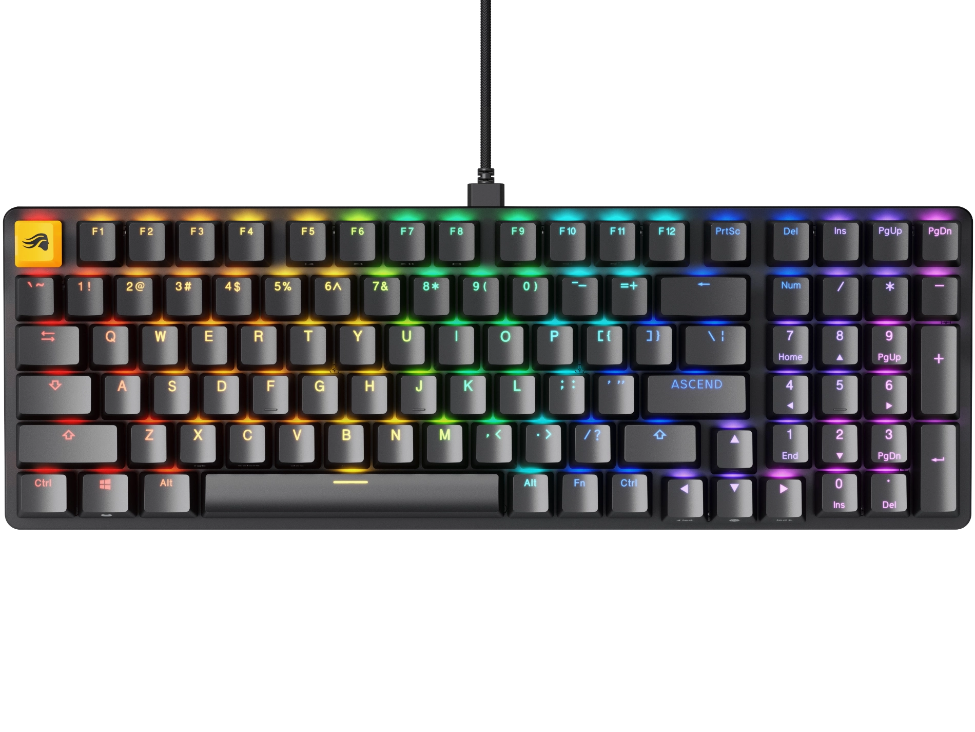 Glorious GMMK 2 Full-Size Barebone, ANSI-Layout, čierna