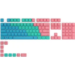Glorious GPBT Keycaps - 114 PBT Keycaps, ANSI, US-Layout, pastelové