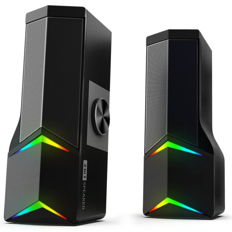 GoGEN 2v1 (reproduktor/soundbar) s BT, RGB, čierny