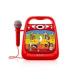 GoGEN CD prehrávač GoGEN DÉČKO KARAOKE R, červená