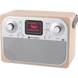 GoGEN DAB 700 BTCS, hnědé/stříbrné
