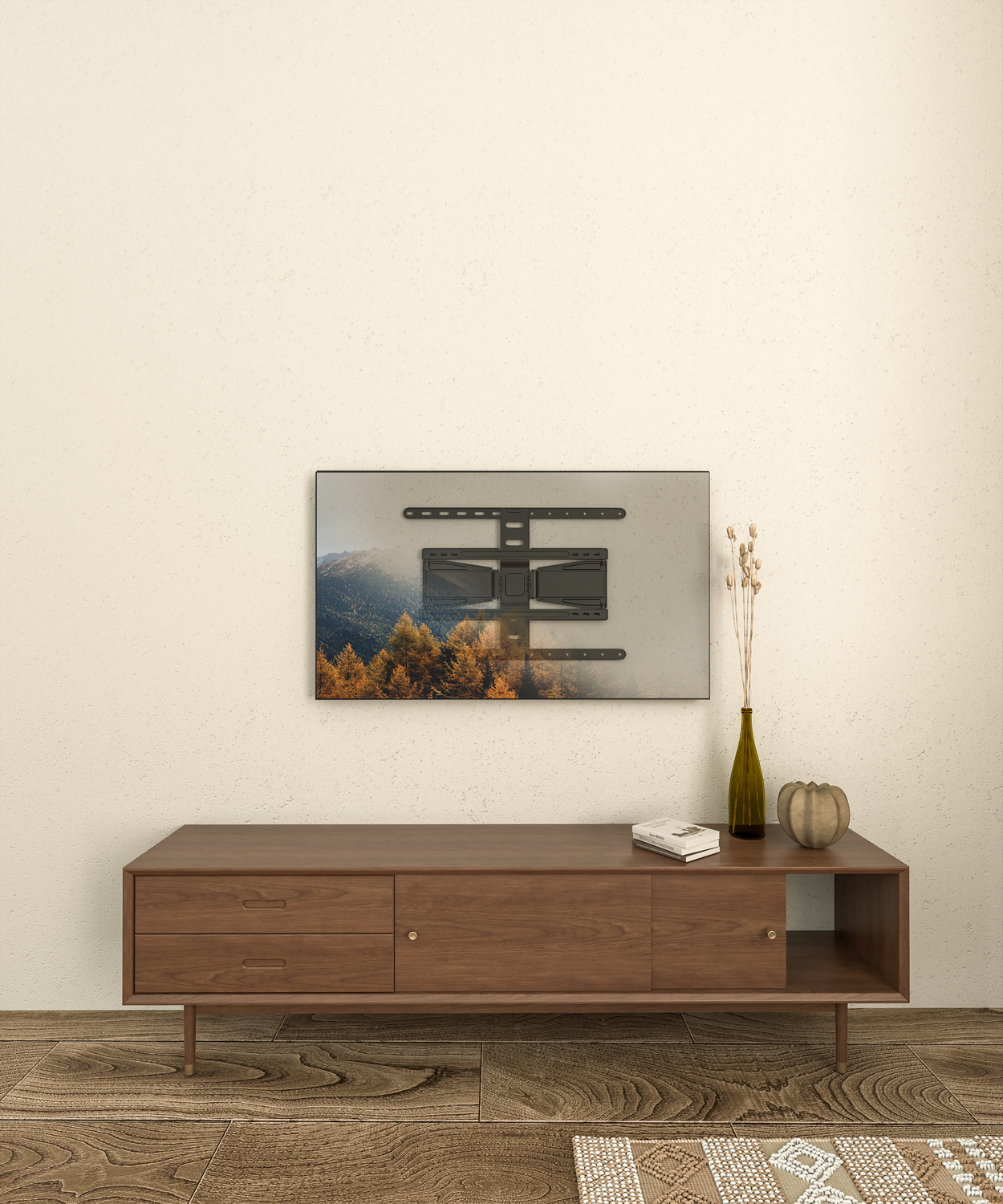 GoGEN Držák TV slim, polohovatelný XL pro úhlopříčky 43" až 90"