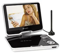 GOGEN Přenosný DVD přehrávač PDXD962DVBT, 9", 640 x 234 otočný displej, analog a DVB-T tuner, DivX, XviD, DVD, USB