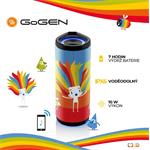 GoGEN Přenosný reproduktor GoGEN DÉČKO REPRO VÁLEC, černý