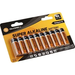 GoGEN SUPER ALKALINE AA, LR06, blistr 10 ks