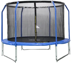 GoodJump 3UPVC modrá trampolína 305 cm s ochrannou sítí + žebřík - Inside