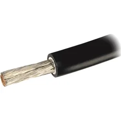 GOOWEI Energetický kábel pre solárne panely 1x 6mm2, čierny (1m)