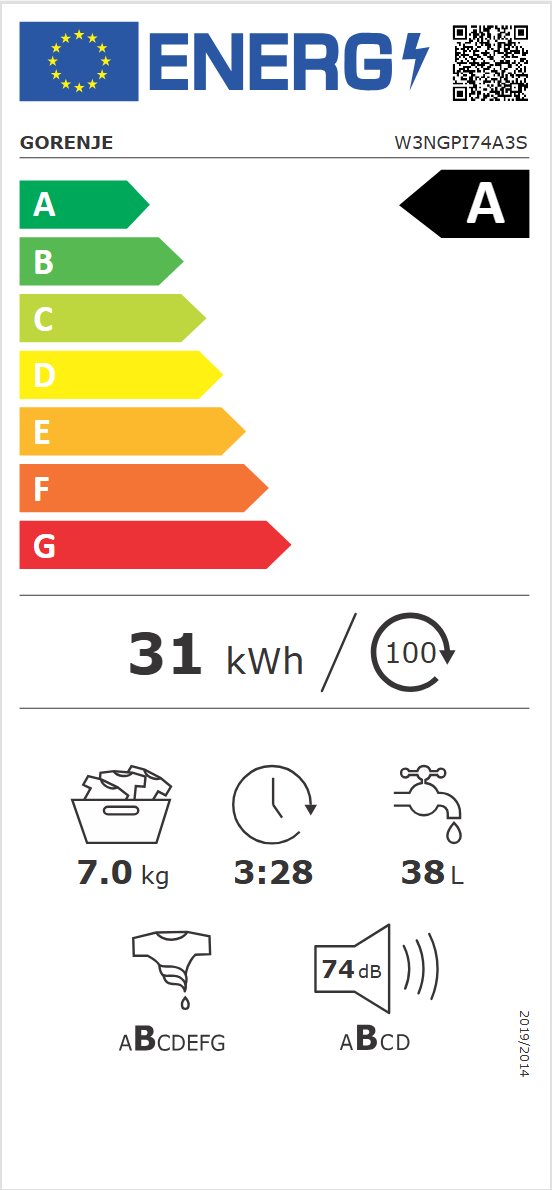 Gorenje W3NGPI74A3S