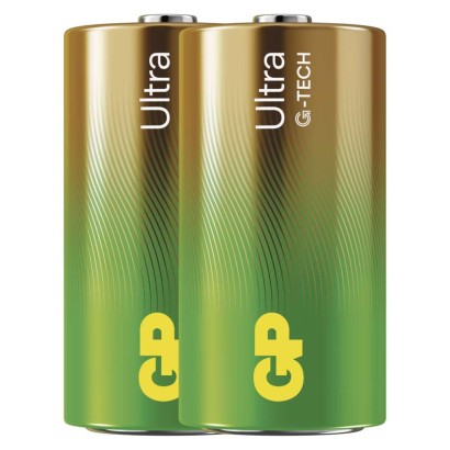 GP alkalická baterie ULTRA C malé mono (LR14) 2pack